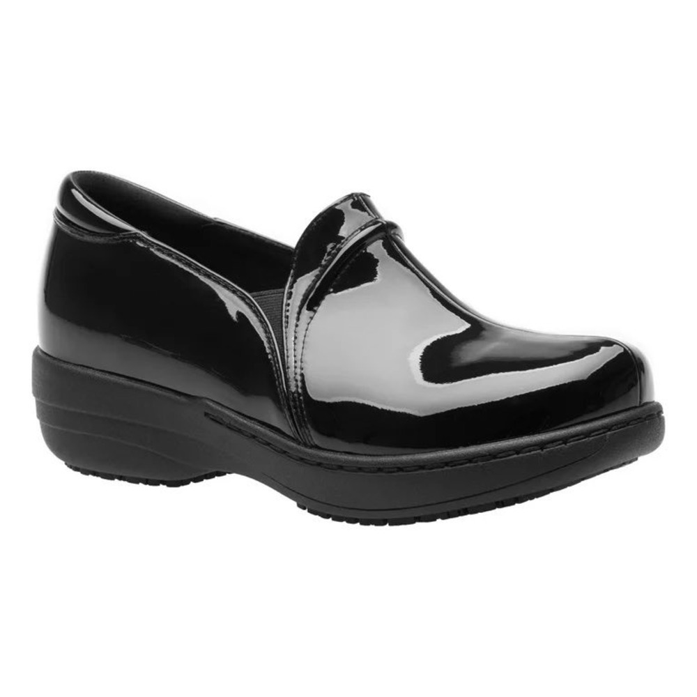 Abeo‎ Gisel Clogs Patent Black Slip On Size 8